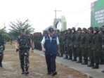 Penutupan Retreat Pegawai Otorita IKN yang digelar di Rahlatpur Kodam VI/Mlw, Amborawang Darat, Samboja Barat, Kutai Kartanegara (Kukar), pada Selasa (18/11/2025). Foto: HO/Pendam VI/Mlw