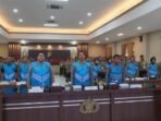 Polda Kaltim melaksanakan kegiatan Pengambilan Sumpah dan Penandatanganan Pakta Integritas bagi panitia dan peserta seleksi pendidikan pengembangan Polri Terpadu Tahun Anggaran 2026. Foto: HO/Humas Polda Kaltim