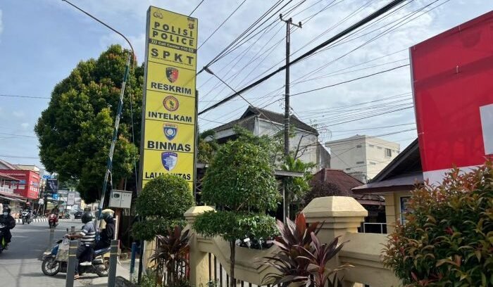 Polsek Samarinda Kota. Foto: BorneoFlash/NurAinunnisa