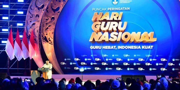 Presiden Prabowo Hadiri Puncak Peringatan HGNl 2025: “Guru Hebat, Indonesia Kuat”