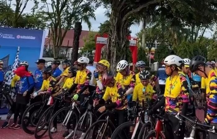 Tour de’ Jakarta–IKN 2025, Gowes Jarak Jauh Jadi Kampanye Hidup Sehat dan Kebersamaan