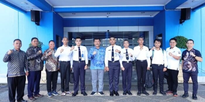 Sekretaris Daerah Kukar, Sunggono, melakukan audiensi dan menandatangani nota kerja sama. Foto: BorneoFlash/Ernita Sriana