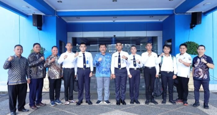 Sekretaris Daerah Kukar, Sunggono, melakukan audiensi dan menandatangani nota kerja sama. Foto: BorneoFlash/Ernita Sriana