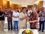 Sekretaris Otorita IKN Bimo Adi Nursanthyasto, saat membuka kegiatan Pesona (Pekan Seni dan Olahraga Nusantara) 2025 di Kompleks Perkantoran Bank Indonesia, Kawasan Inti Pusat Pemerintahan (KIPP) Nusantara, Jumat (31/10/2025). Foto: HO/Humas Otorita IKN