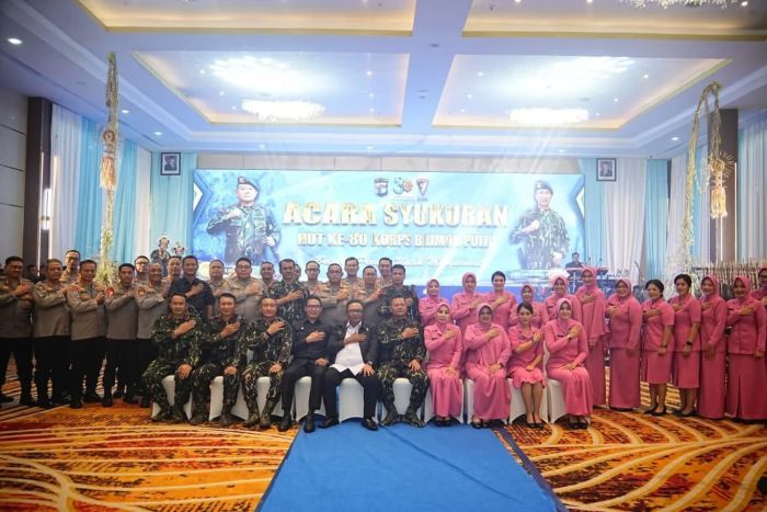 Syukuran HUT ke-80 Korps Brimob Polri, Kapolda Kaltim Tekankan Profesionalisme dan Pengabdian