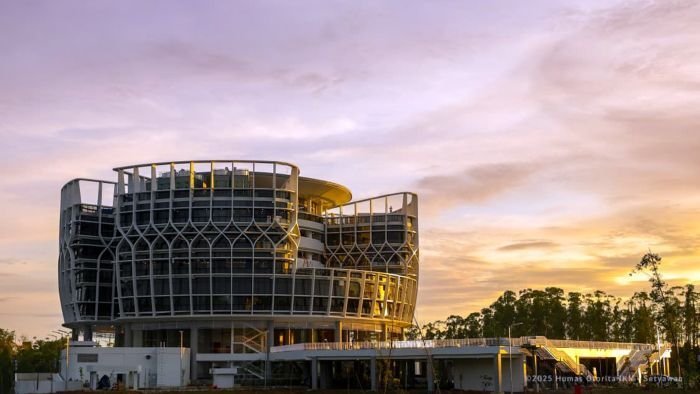 The World, media internasional berbasis di Amerika Serikat dengan jaringan global, memberikan apresiasi dan dukungan terhadap kemajuan pembangunan IKN. Foto: HO/Humas Otorita IKN