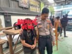 Unit Reaksi Cepat 110 Satuan Samapta Polresta Balikpapan mengamankan pelaku pencurian. Unit Reaksi Cepat 110 Satuan Samapta Polresta Balikpapan mengamankan pelaku pencurian. Foto: BorneoFlash/Ist