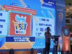 Wali Kota Balikpapan, H. Rahmad Mas'ud Saat Pembukaan Livin’Fest 2025 yang digelar Bank Mandiri di Atrium Ewalk Balikpapan Superblock, pada Kamis (20/11/2025). . Foto: BorneoFlash/Niken Sulastri