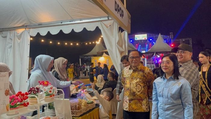 Pembukaan Wira Muda Expo 2025 di Balikpapan Sport and Convention Center (BSCC)/Dome, Pada Jumat Malam (31/10/2025). Foto: BorneoFlash/Ardian