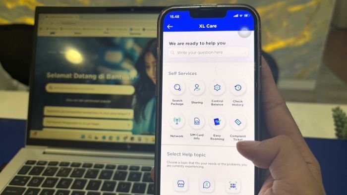 Fitur Cek Tiket Aduan merupakan fitur terbaru yang diluncurkan oleh XL dan dapat diakses oleh pelanggan myXL pada versi aplikasi myXL 8.7.0. Foto: HO/XLSMART