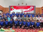 pelepasan kontingen Pekan Olahraga Pelajar Daerah Acara pelepasan kontingen Pekan Olahraga Pelajar Daerah (POPDA) ke-XVII tahun 2025 di Ballroom Lantai 3 Kantor Bupati Mahulu, pada Jumat (7/11/2025). Foto: HO/diskominfostandimahulu