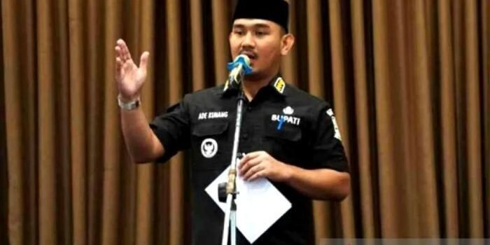 KPK OTT Bupati Bekasi Ade Kuswara Kunang