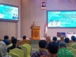 Bupati Kutim, Ardiansyah Sulaiman Membuka Langsung Seminar Hasil Food Security and Vulnerability Atla (FSVA) Kutim tahun 2025, di Ruang Meranti Kantor Bupati, Bukit Pelangi Kawasan Pemerintahan Sangatta Utara, pada Kamis (04/12/2025). Foto: HO/kutaitimurkab.go.id