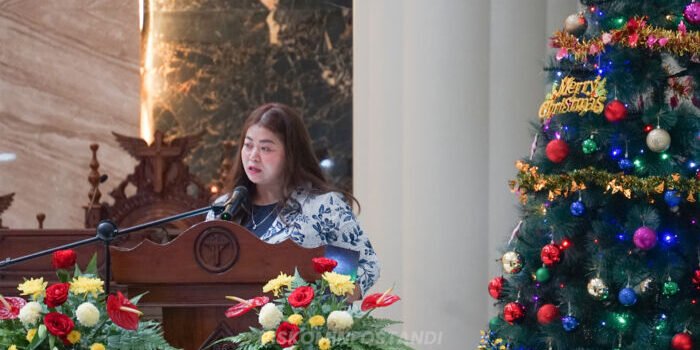 Natal 2025 di Mahulu, Bupati Ajak Perkuat Keluarga Beriman