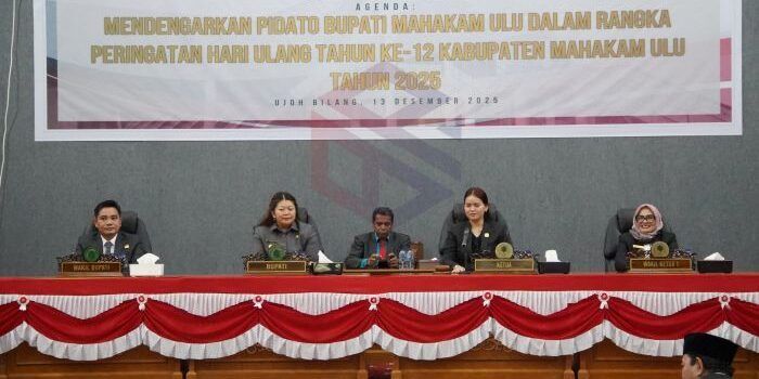 DPRD Mahulu Gelar Rapat Paripurna HUT ke-12 Kabupaten