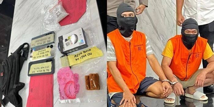 Aksi Tabrak Lari Berujung Bongkar Jaringan Narkoba 104 Gram