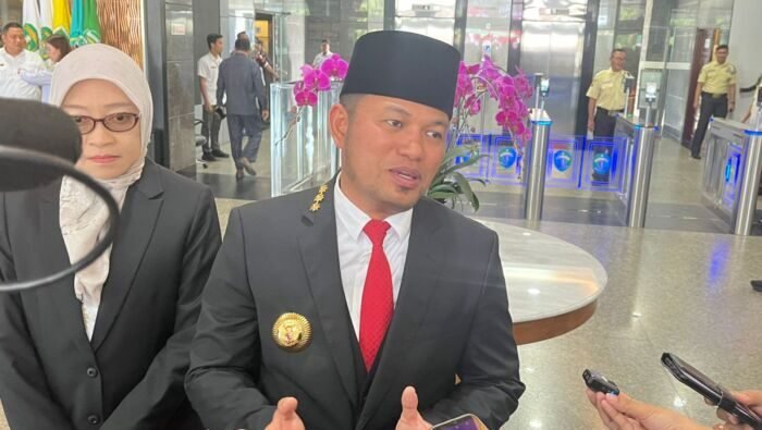 Gubernur Kalimantan Timur, Rudy Mas’ud. Foto: BorneoFlash/Nur Ainunnisa