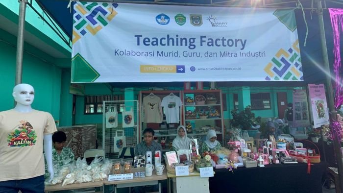 Hasil karya peserta didik SMKN 2 Balikpapan. Foto: BorneoFlash/Niken Sulastri