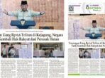 Headline E-Paper BorneoFlash Edisi Senin 29 Desember 2025