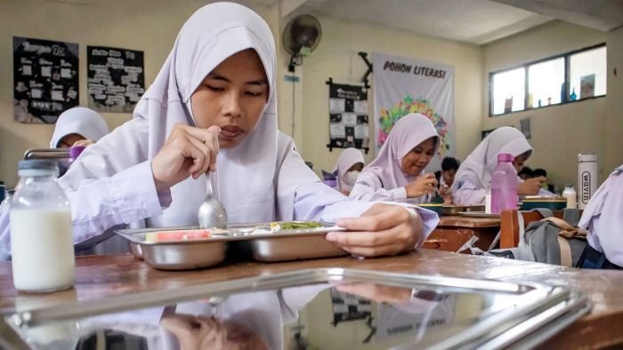 Ilustrasi Makan Bergizi Gratis.