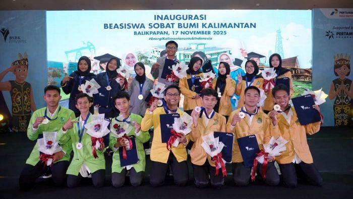 Inaugurasi Program Beasiswa Sobat Bumi Kalimantan (BSBK) 2025. Foto: HO/PHI