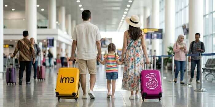 Indosat Ooredoo Hutchison memberikan kemudahan selama liburan. Foto: BorneoFlash/Ist