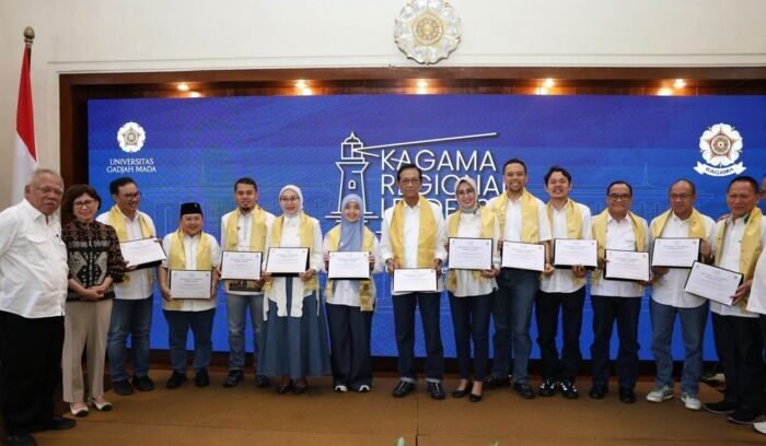Kagama Regional Leaders Forum (KRLF) 2025 yang digelar di Balai Senat Gedung Pusat Universitas Gadjah Mada (UGM), pada Jumat (12/12/2025). Foto: BorneoFlash/Ist