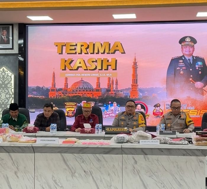 Rilis Akhir Tahun Polresta Samarinda: Kinerja Keamanan Kota Meningkat