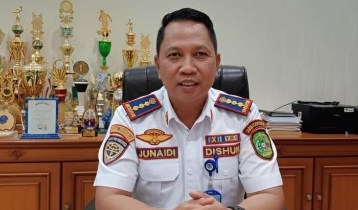 Kepala Dishub Kukar, Ahmad Junaidi. Foto: BorneoFlash/Ernita Sriana