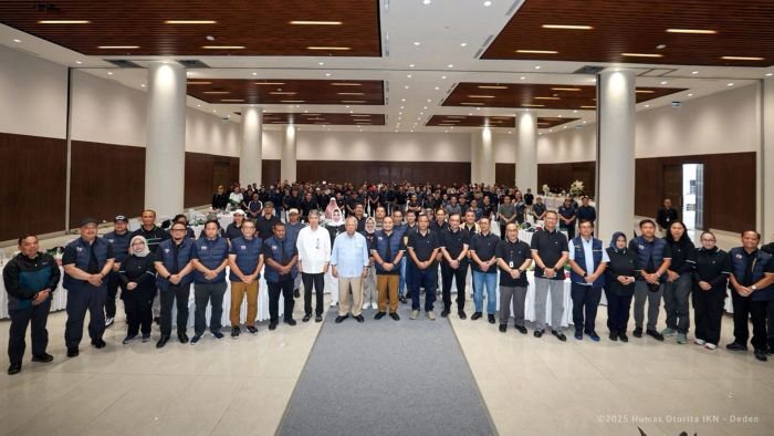 Kunjungan Kerja KPU RI ke IKN pada Kamis, (4/12/2025). Foto: HO/Humas Otorita IKN