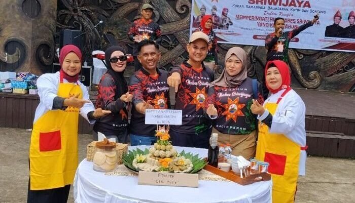 Lomba hias pempek Menjadi Rangkaian Perayaan 10 tahun Ikabes Sriwijaya Kaltim. Foto: BorneoFlash/Ist