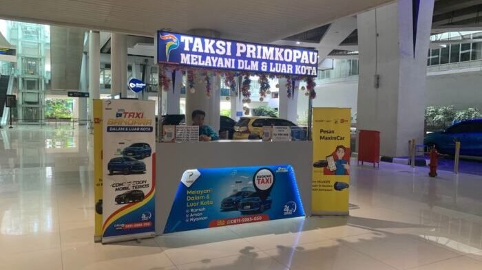 Maxim resmi menjadi pendukung layanan antar jemput penumpang di Bandara Sultan Aji Muhammad Sulaiman (SAMS) Balikpapan. Foto: HO/Maxim