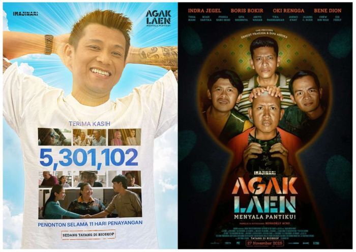 Agak Laen: Menyala Pantiku! Tembus 5 Juta Penonton