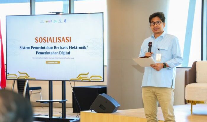 Otorita IKN menyelenggarakan Sosialisasi Sistem Pemerintahan Berbasis Elektronik (SPBE) di Auditorium Kantor Otorita IKN (10/12/2025). Foto: HO/Humas Otorita IKN