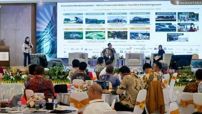 Otorita Ibu Kota Nusantara (IKN) memperkenalkan fasilitas super tax deduction hingga 200% bagi pelaku usaha yang memberikan Sumbangan Strategis untuk pembangunan IKN. Foto: HO/Humas Otorita IKN