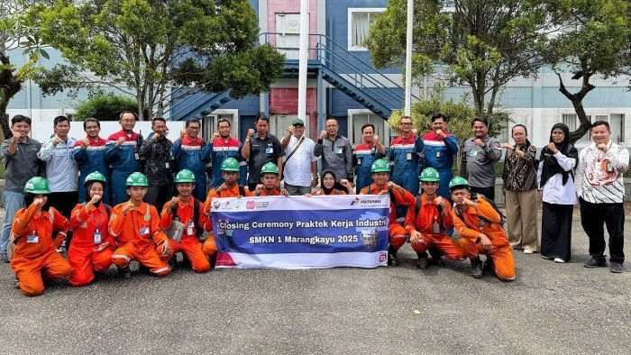 PHKT telah menyelesaikan rangkaian program Prakerin 2025 bagi siswa sekolah menengah di wilayah Kecamatan Marangkayu, kabupaten Kutai Kartanegara yang berlangsung sejak 6 Agustus 2025 hingga 26 November 2025. Foto: HO/PHKT