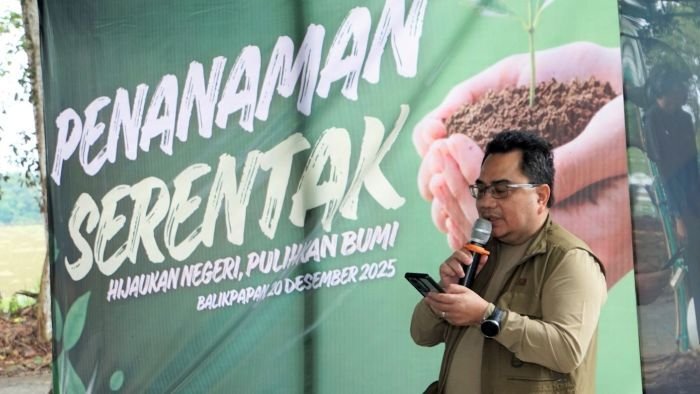 PHM bersama SKK Migas Wilayah Kalsul memperkuat komitmen pelestarian lingkungan melalui Program Rehabilitasi DAS di kawasan Hutan Lindung Manggar dan Sungai Wain, Kalimantan Timur. Fotot: HO/PHM
