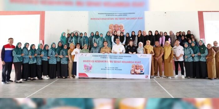 PHSS menggelar Seminar Kesehatan di BPU Desa Badak Baru, Kecamatan Muara Badak, Kalimantan Timur, pada Senin, 22 Desember 2025. Foto: HO/PHSS