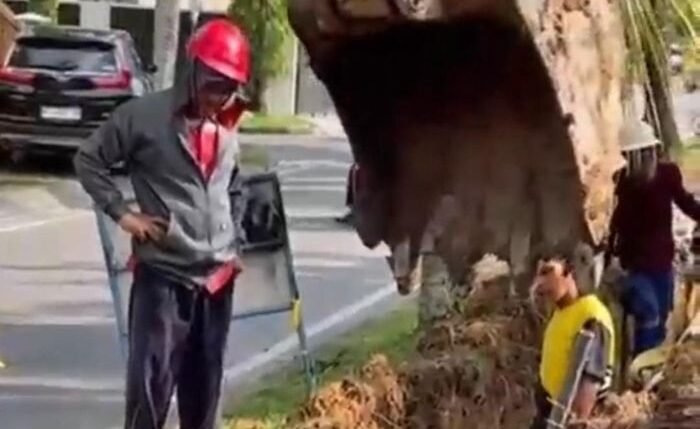 PTMB tengah melakukan rehabilitasi pipa tua di Jalan Agung Tunggal. Foto: HO/PTMB