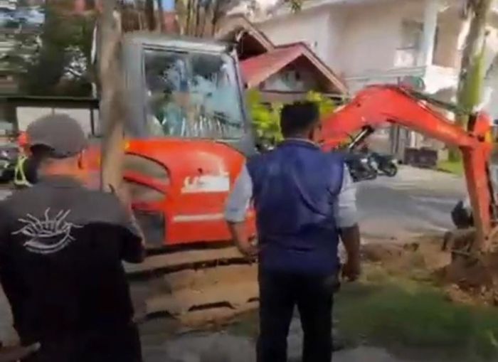PTMB Rehabilitasi Pipa Tua di Jalan Agung Tunggal, Distribusi Air Mulai Stabil