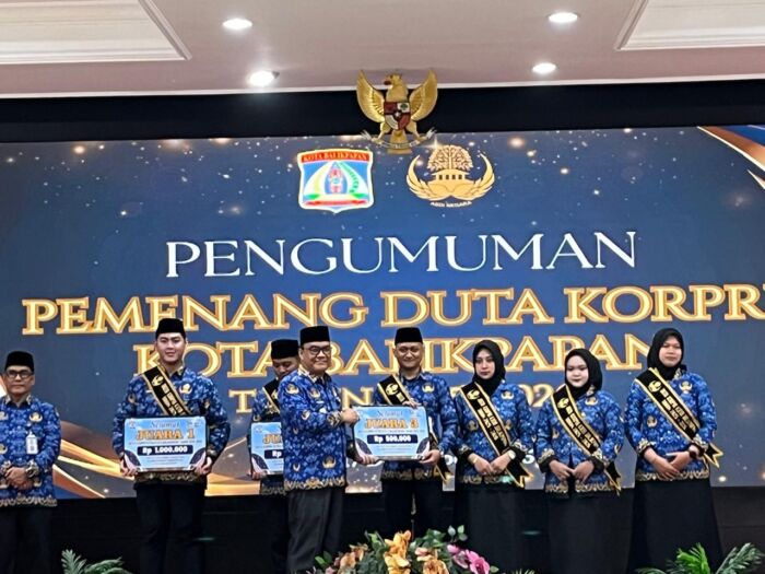 Enam Pegawai Terpilih Jadi Duta Korpri Balikpapan 2025–2026