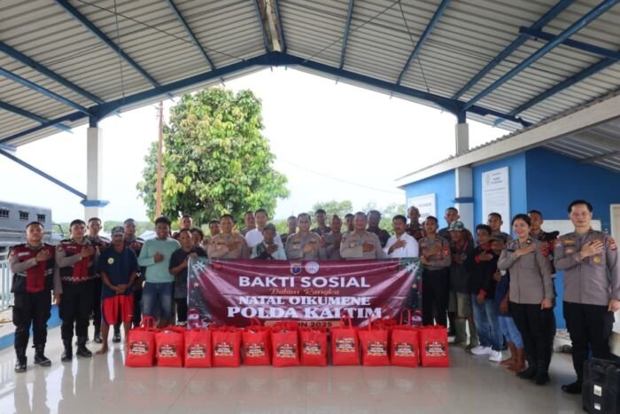 Polda Kaltim Gelar Bakti Sosial Natal 2025, Salurkan Bantuan ke Panti Asuhan dan Warga Membutuhkan