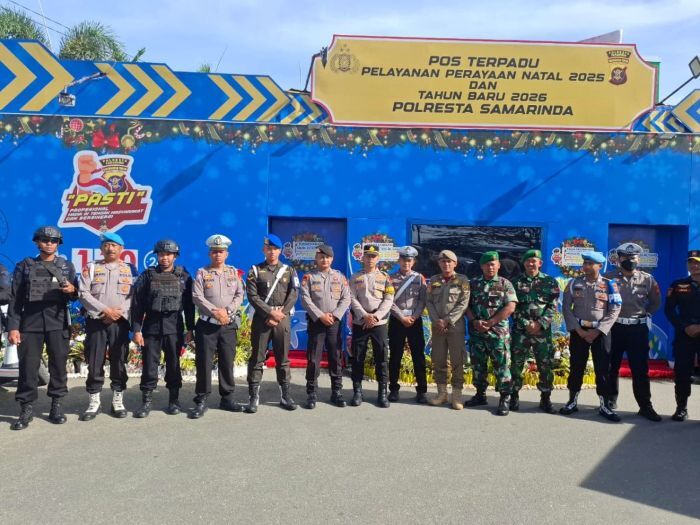 Cipkon Akhir Tahun, Polresta Samarinda Gelar Patroli Skala Besar Jamin Kamtibmas Tetap Kondusif