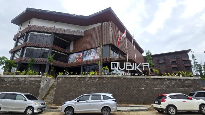 Qubika Boutique Hotel Nusantara di kawasan Ibu Kota Nusantara. Foto: BorneoFlash/Ist