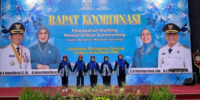 Rapat Koordinasi Pencegahan Stunting TP PKK Balikpapan dirangkai dengan Gebyar Karamunting, di Balikpapan Sport and Convention Center (BSCC)/Dome, pada Rabu (3/12/2025). Foto: BorneoFlash/Niken Sulastri