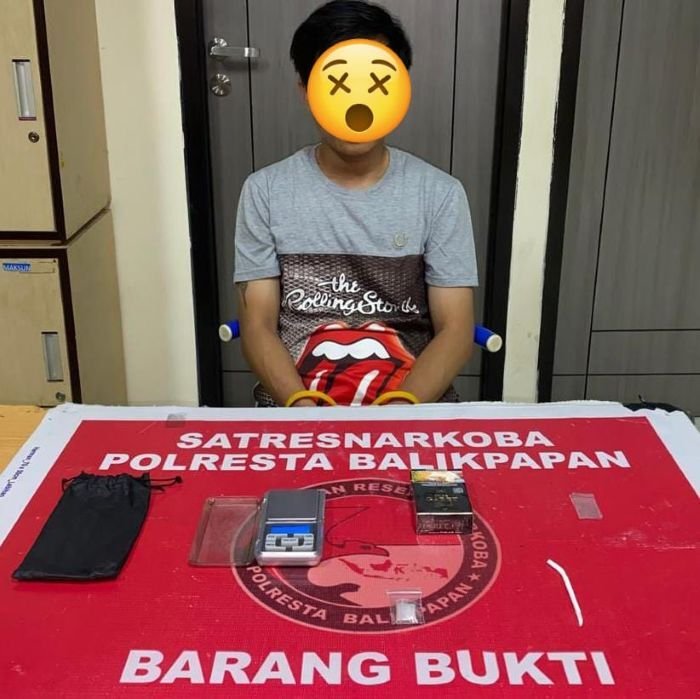 Berawal dari Informasi Warga, Polresta Amankan Pengedar Sabu di Balikpapan Timur