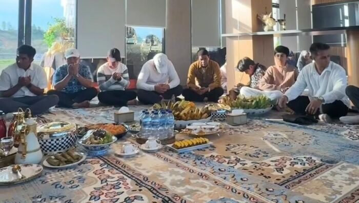 Soft Opening Royal Mahligai Golf Driving Club yang ditandai dengan syukuran dan doa bersama, pada Sabtu (27/12/2025). Foto: BorneoFlash/Ist