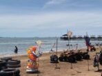 Suasana Pantai Manggar Segara Sari Balikpapan. Foto: BorneoFlash/Niken Sulastri