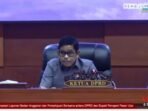Tangkapan layar siaran langsung DPRD PPU. Saat Ketua DPRD, Raup Muin membuka Rapat Paripurna Penyampaian Laporan Banggar dan Persetujuan Bersama antara DPRD dan Pemda terhadap Raperda tentang APBD PPU TA 2026, pada Minggu (30/11/2025). Foto: BorneoFlash/IST