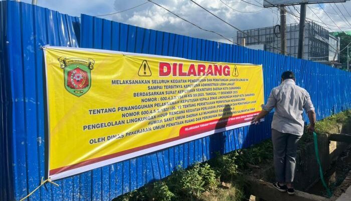 kegiatan pengembangan RSUD Aji Muhammad Salehuddin (AMS) II di Jalan Wahid Hasyim I, Kelurahan Sempaja Selatan, Kecamatan Samarinda Utara. Foto: BorneoFlash/Nur Ainunnisa